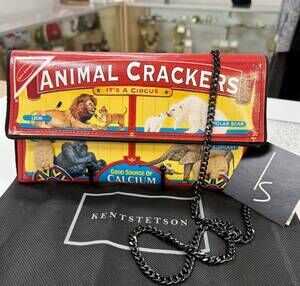 NEW KENT STETSON mini crossbody bag in animal crackers